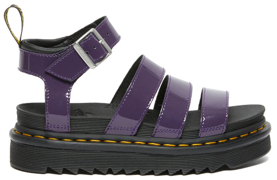 Dr. Martens Women's Blaire Black Currant Patent Lamper