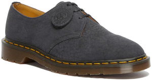 
            
                Load image into Gallery viewer, Dr Martens Made in England 1461 Low Top Black Savannah Suede
            
        