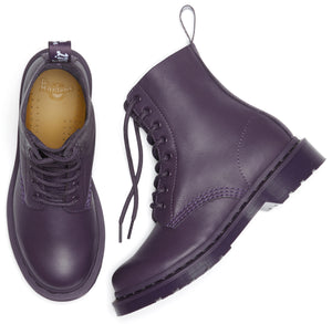 
            
                Load image into Gallery viewer, Dr. Martens Women&amp;#39;s 1460 Pascal Mono Black Currant Virginia
            
        