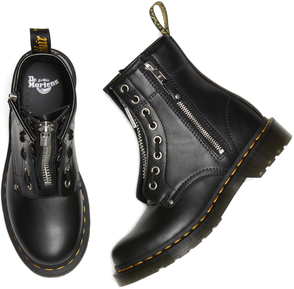 
            
                Load image into Gallery viewer, Dr Martens Womens 1460 Twin Zip Black Wanama
            
        
