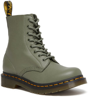 
            
                Load image into Gallery viewer, Dr Martens Womens 1460 Pascal Camouflage Khaki Virginia
            
        