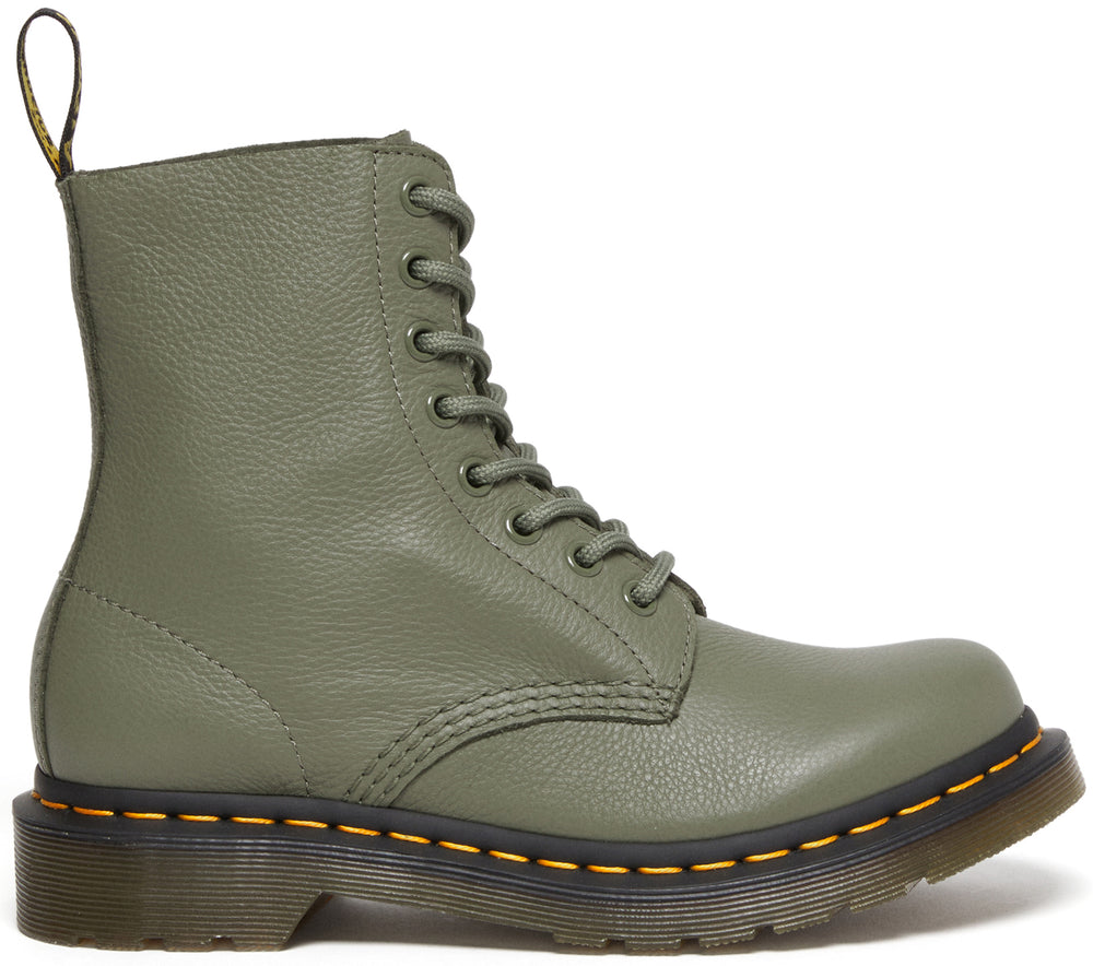 
            
                Load image into Gallery viewer, Dr Martens Womens 1460 Pascal Camouflage Khaki Virginia
            
        