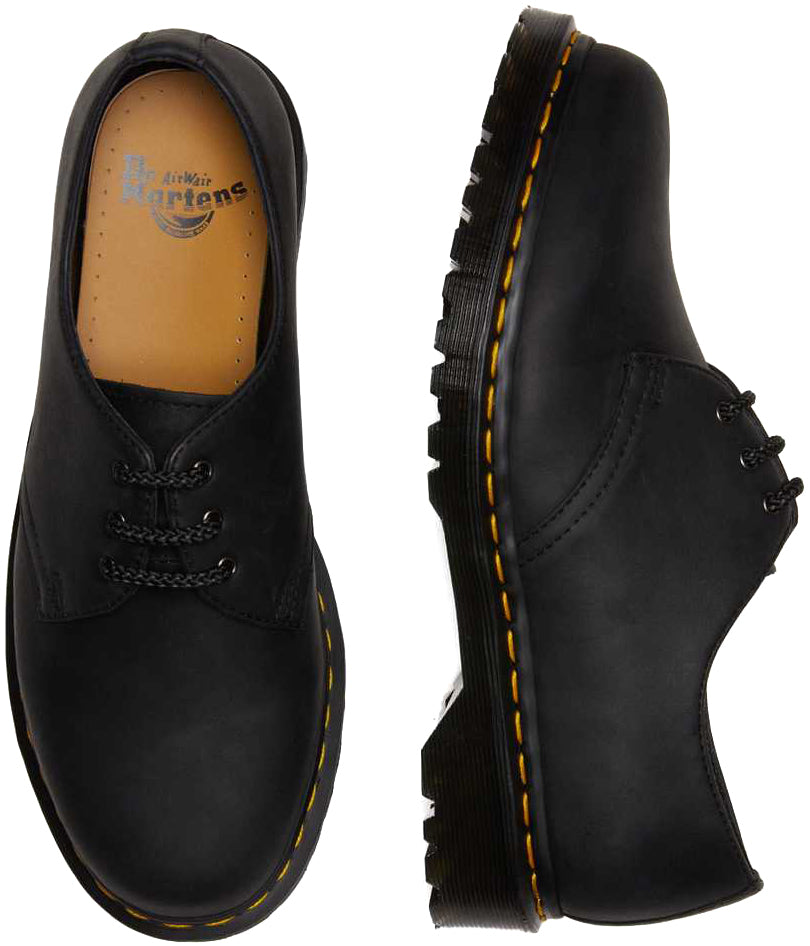 
            
                Load image into Gallery viewer, Dr. Martens 1461 Black Waxed Full Grain
            
        