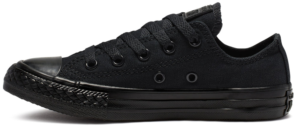 Converse Youth Chuck Taylor All Star Low Top Black Monochrome
