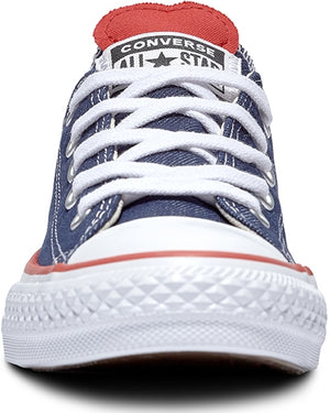 Converse Kid's Chuck Taylor All Star Low Top Navy/Enamel Red/Blue