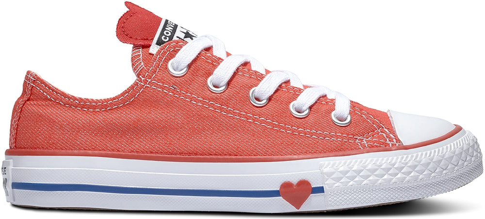 Enamel Red Red And Pink Converse Converse Shoes Converse Chuck One