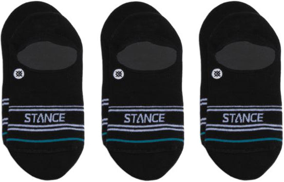 
            
                Load image into Gallery viewer, Stance Socks Unisex Basic No Show Black (3 Pack)
            
        