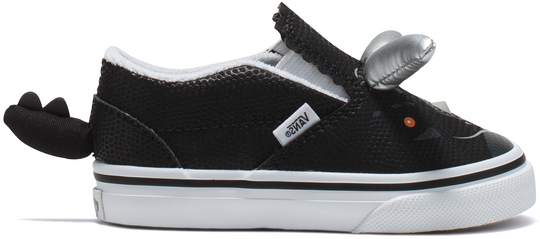 Vans Toddler Slip V Triceratops Black/White