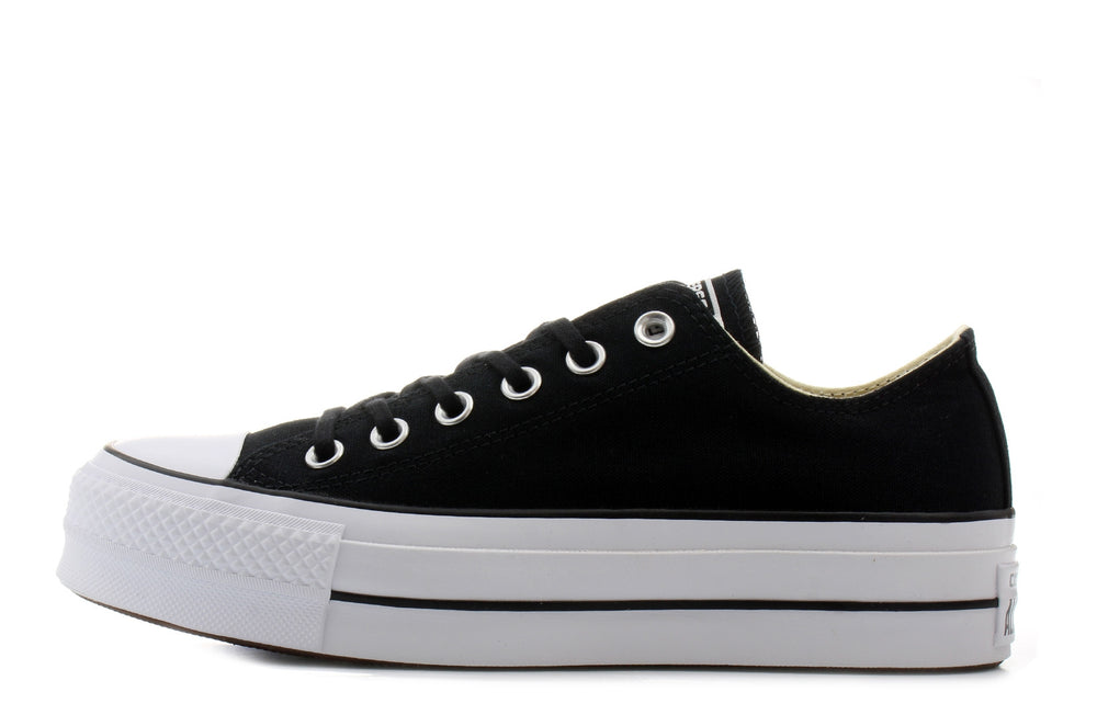 
            
                Load image into Gallery viewer, Converse Chuck Taylor All Star Lift Women&amp;#39;s Low Top Black/White/White
            
        