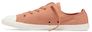 
            
                Load image into Gallery viewer, Converse Women&amp;#39;s Chuck Taylor All Star Dainty Low Top Desert Peach/ Particle Beige
            
        