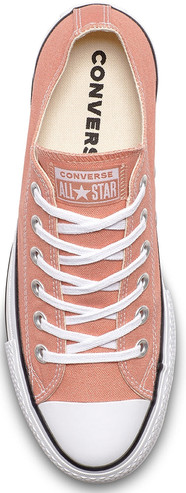 Converse Women's Chuck Taylor All Star Lift Low Top Peach Desert/White/Black