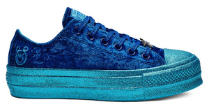 
            
                Load image into Gallery viewer, Converse x Miley Cyrus Women&amp;#39;s Chuck Taylor All Star Lift Low Top Gnarly Blue
            
        