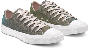 
            
                Load image into Gallery viewer, Converse Chuck Taylor All Star Low Top Starware Iridescent Barely Rose/Teal Green
            
        