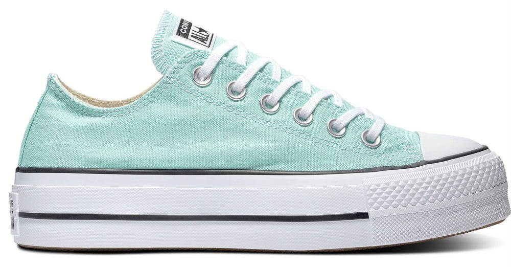Converse Womens Chuck Taylor All Star Lift Low Top Ocean Mint/White