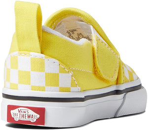 Vans Toddler Classic Slip-On V Blazing Yellow/True White