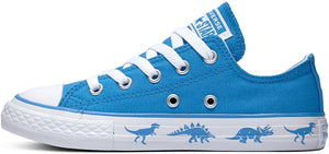 Converse Kid's Chuck Taylor All Star Low Top Blue/White/White