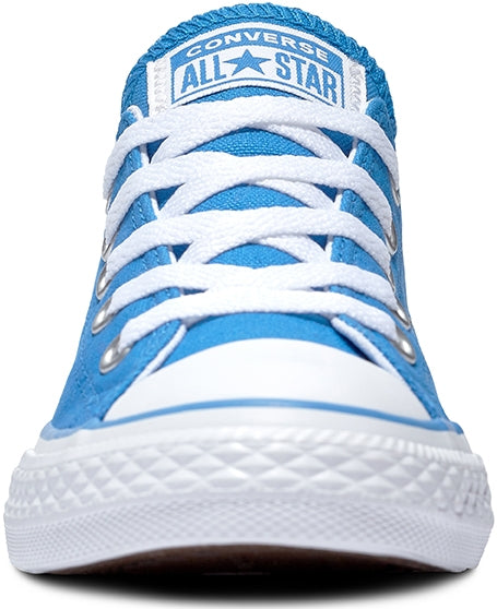 
            
                Load image into Gallery viewer, Converse Kid&amp;#39;s Chuck Taylor All Star Low Top Blue/White/White
            
        