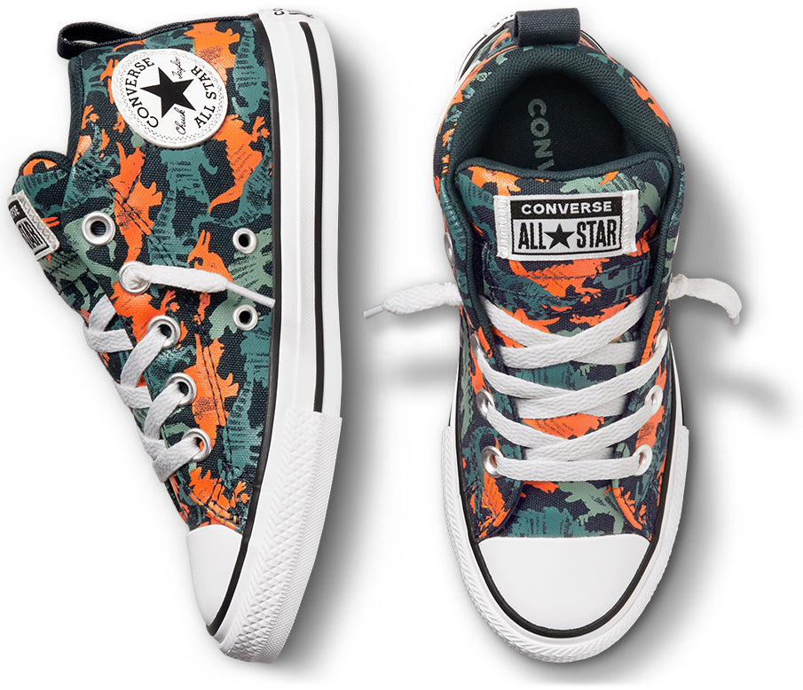 
            
                Load image into Gallery viewer, Converse Kids Chuck Taylor All Star Mid Street Seaweed
            
        