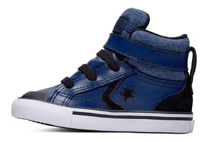 
            
                Load image into Gallery viewer, Converse Pro Blaze Strap Toddler Hi Top Navy/Black/White
            
        