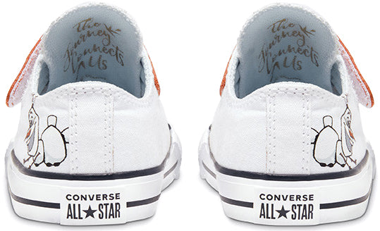 Converse Toddler Chuck Taylor All Star Low Top Frozen 2 Olaf White