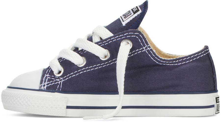 
            
                Load image into Gallery viewer, Converse Chuck Taylor All Star Toddler Low Top Navy
            
        