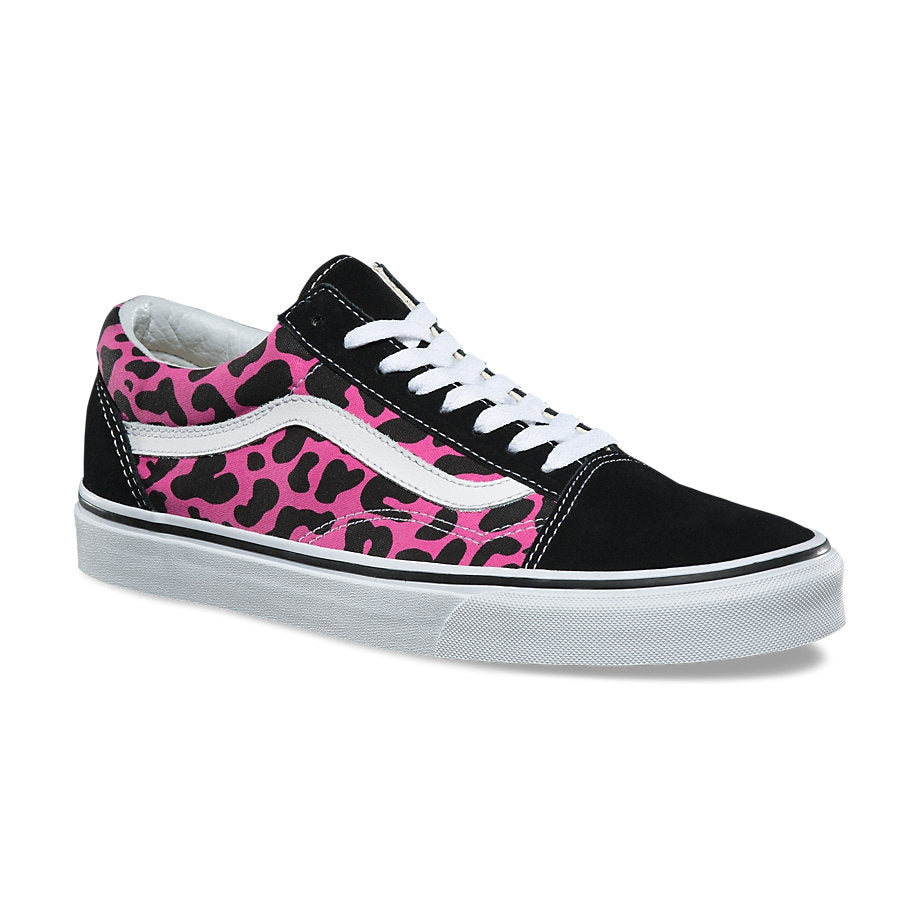 Vans Old Skool (Leopard) Pink/Black