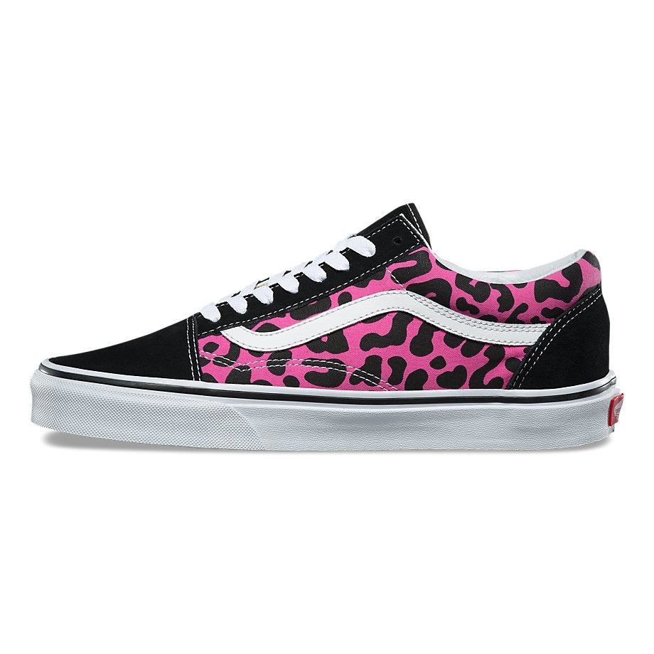 Vans Old Skool (Leopard) Pink/Black – Shoes