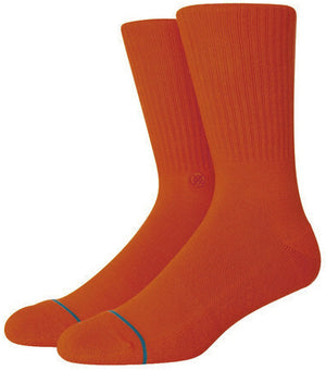 
            
                Load image into Gallery viewer, Stance Socks Unisex Icon Crew Rust
            
        