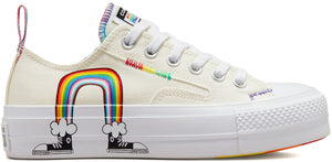 
            
                Load image into Gallery viewer, Converse Chuck Taylor All Star Low Top Lift Platform Pride
            
        