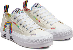 
            
                Load image into Gallery viewer, Converse Chuck Taylor All Star Low Top Lift Platform Pride
            
        