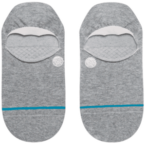 Stance Socks Unisex Icon No Show Heather Grey