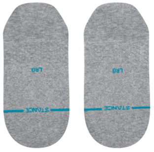 
            
                Load image into Gallery viewer, Stance Socks Unisex Icon No Show Heather Grey
            
        