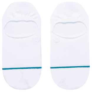 Stance Socks Unisex Icon No Show White