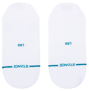 Stance Socks Unisex Icon No Show White