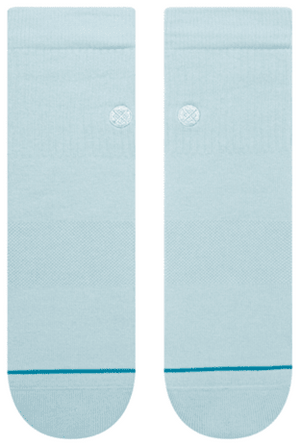 
            
                Load image into Gallery viewer, Stance Socks Unisex Icon Quarter Light Blue
            
        
