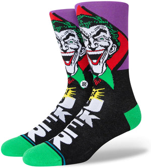 Stance Socks Unisex Joker Comic Black