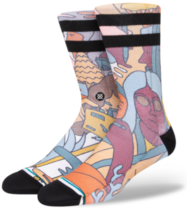 
            
                Load image into Gallery viewer, Stance Socks Unisex Calication Vintage White
            
        