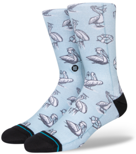 Stance Socks Unisex Nigel Light Blue