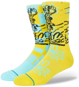 Stance Socks Unisex Disney Tandem By Russ Blue