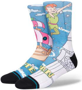 Stance Socks Unisex Disney Peter Pan By Travis