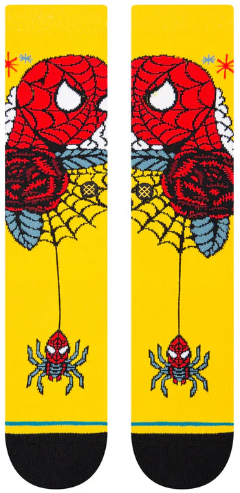 Stance Socks Unisex Spider Man Spidey Sense Yellow