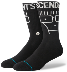 Stance Socks Unisex Mupa Descendants Washed Black