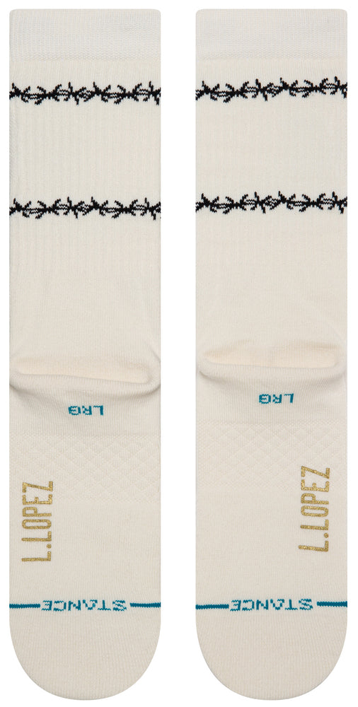 
            
                Load image into Gallery viewer, Stance Socks Unisex Louie Lopez Off White
            
        