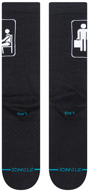 Stance Socks Unisex The Office Intro Black
