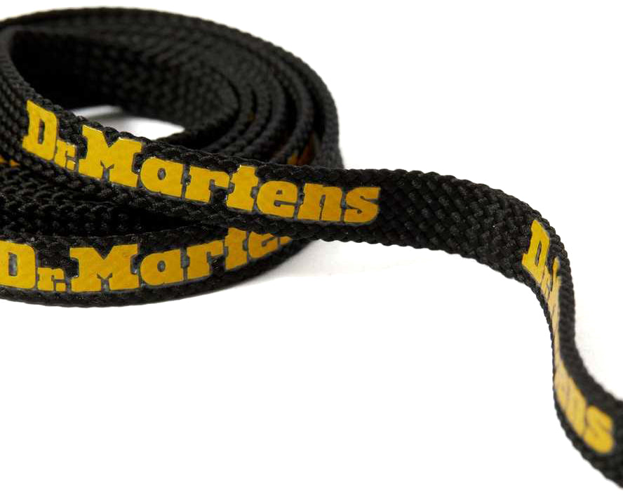 Dr. Martens DNA Logo Lace Black/Yellow 140CM