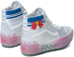 Vans X Pretty Guardian Sk8-Hi Stacked form Sailor Moon Satin Vans X Pretty Guardian Sk8-Hi Stacked form Sailor Moon Satin