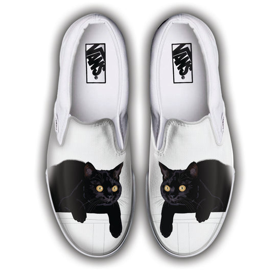 Baggins Original Slip-On Black Shorthair Cat