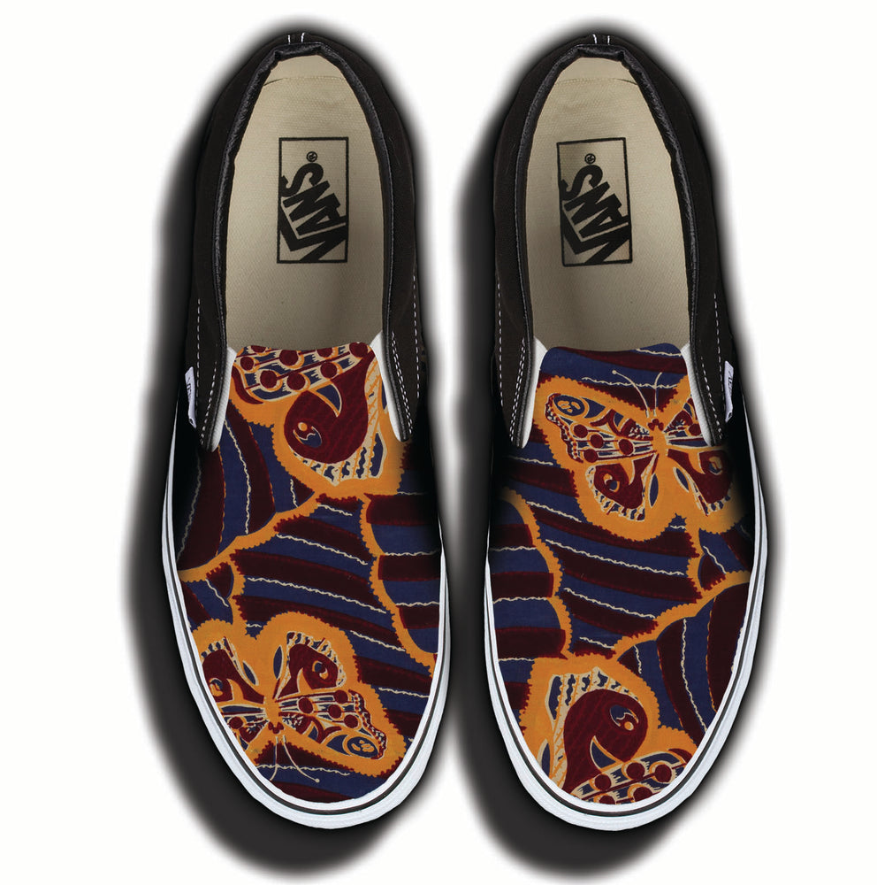 
            
                Load image into Gallery viewer, Baggins Original Slip-On Textiles Butterfly
            
        