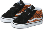 Vans Toddler Sk8-Mid Reissue V Tiger Black/White