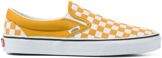 Vans Classic Slip-On Checkerboard Golden Yellow